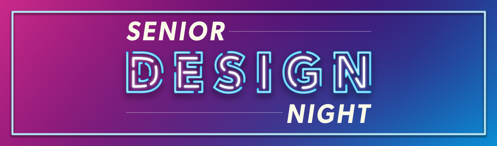 Senior Design Program Banner Desktop